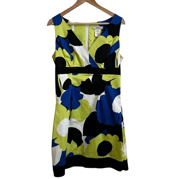 dBy ltd Floral Print Dress Sleeveless V-Neck Sheath Party Dress Size 12 - Picture 1 of 8